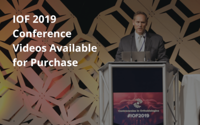 IOF 2019 Conference Videos Available for Purchase