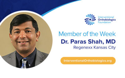 IOF Member of the Week: Dr. Paras Shah