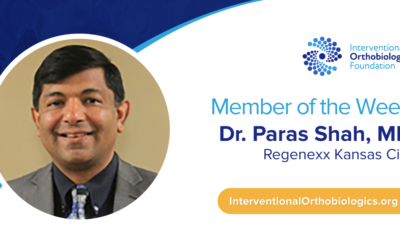 IOF Member of the Week: Dr. Paras Shah