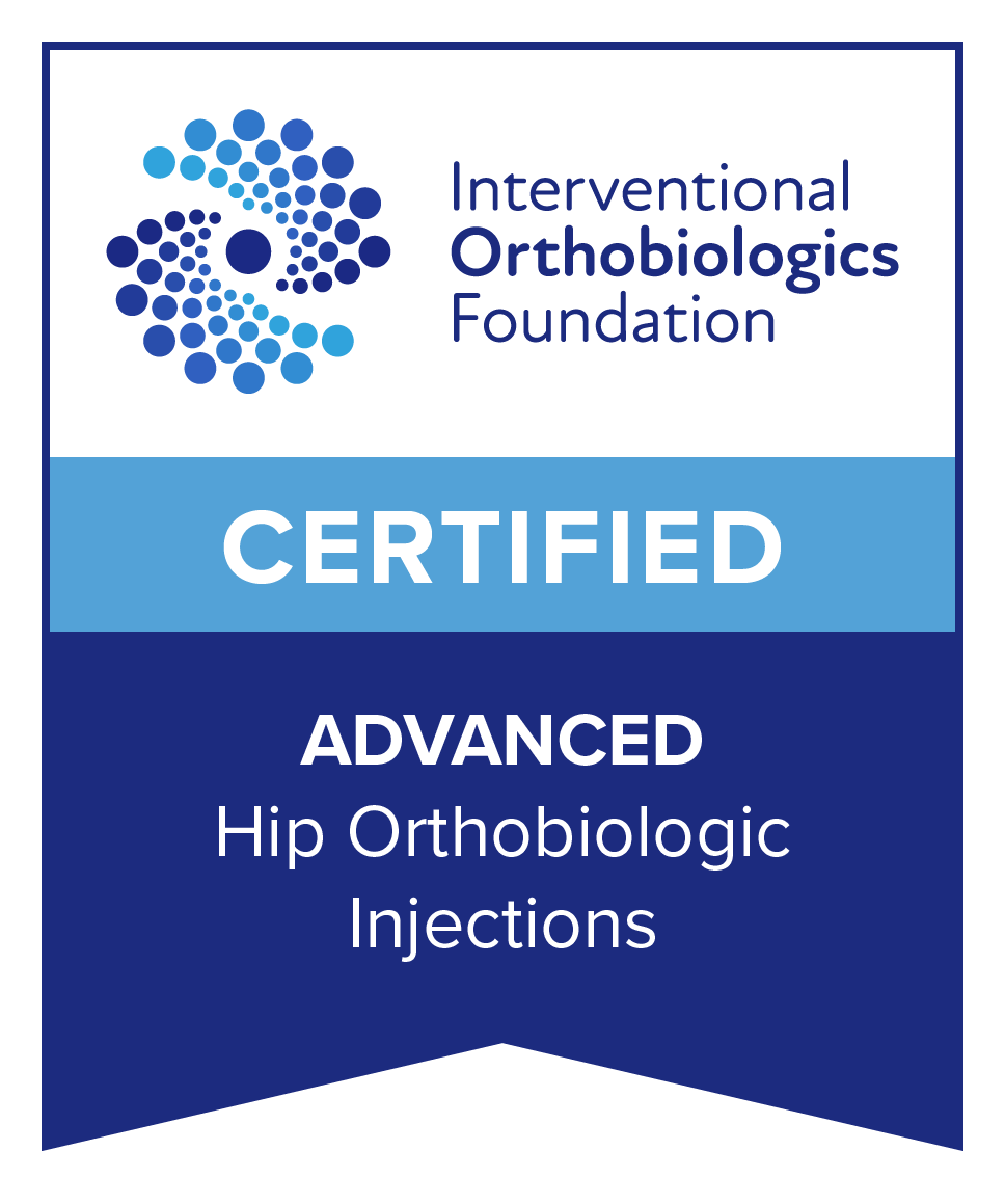 IOF certification badge: advanced hip