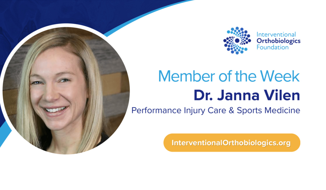 IOF Member of the Week: Dr. Janna Vilen