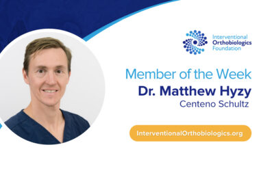 IOF Member of the Week: Dr. Matthew Hyzy