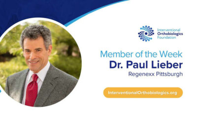 IOF Member of the Week: Dr. Paul Lieber