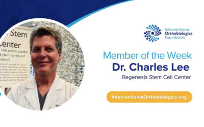 IOF Member of the Week: Dr. Charles Lee