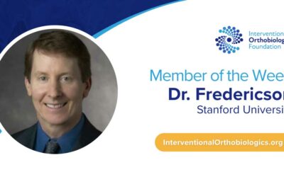 IOF Member of the Week: Dr. Michael Fredericson