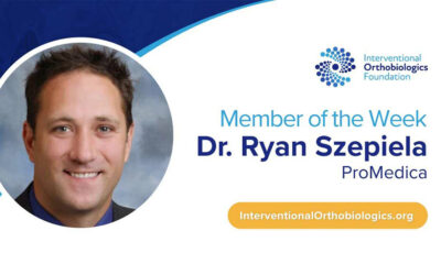 IOF Member of the Week: Dr. Ryan Szepiela