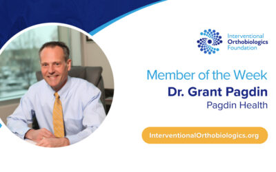 IOF Member of the Week: Dr. Grant Pagdin
