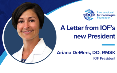 A letter from IOF’s new president – Ariana DeMers