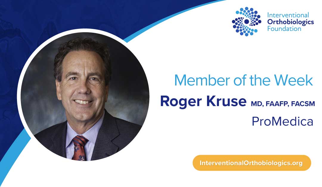 IOF Member of the Week: Dr. Roger Kruse