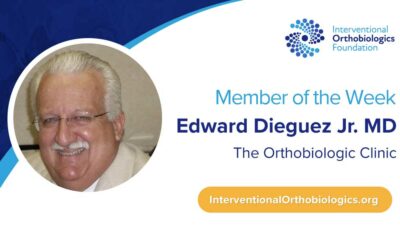 IOF Member of the Week: Dr. Dieguez Jr.