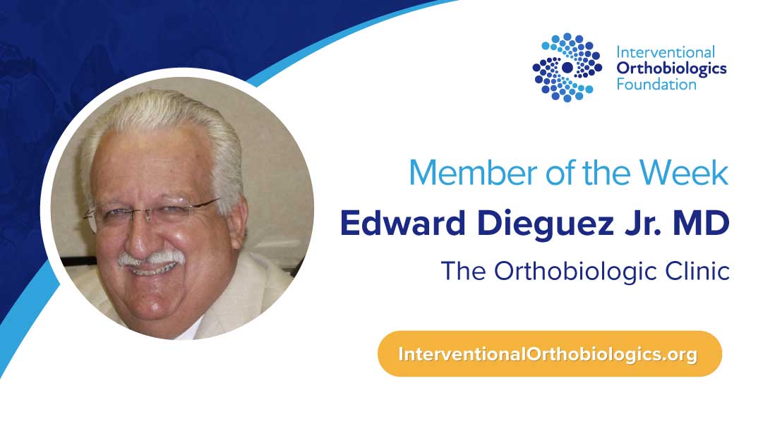 IOF Member of the Week: Dr. Dieguez Jr.