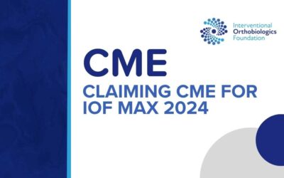 Claiming CME for IOF MAX 2024