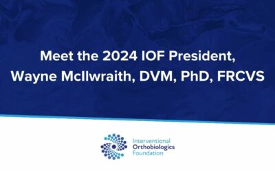 The new 2024 IOF President: Dr. Wayne McIlwraith